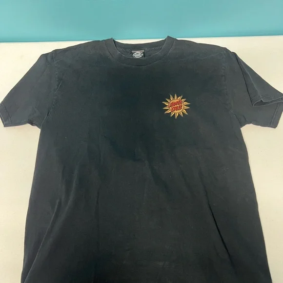 Santa Cruz Skateboards Black Tarot Graphic Tee - Picture 2 of 4